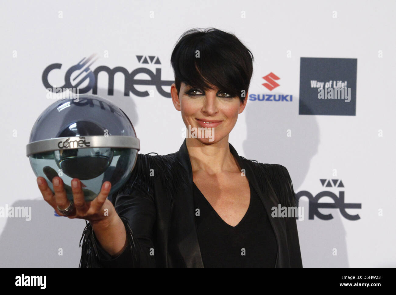 Nena at Comet Award at Koenig-Pilsener Arena. Oberhausen, Germany Stock Photo