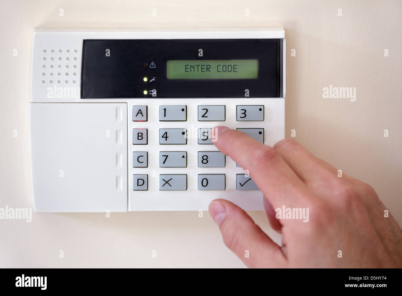 Home security Stock Photo