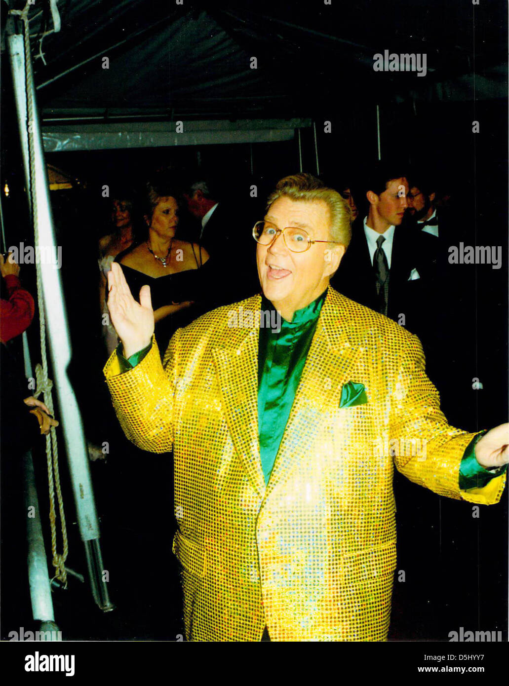 Rod Roddy before the daytime emmy awards.(Credit Image: © Mark Kasner ...