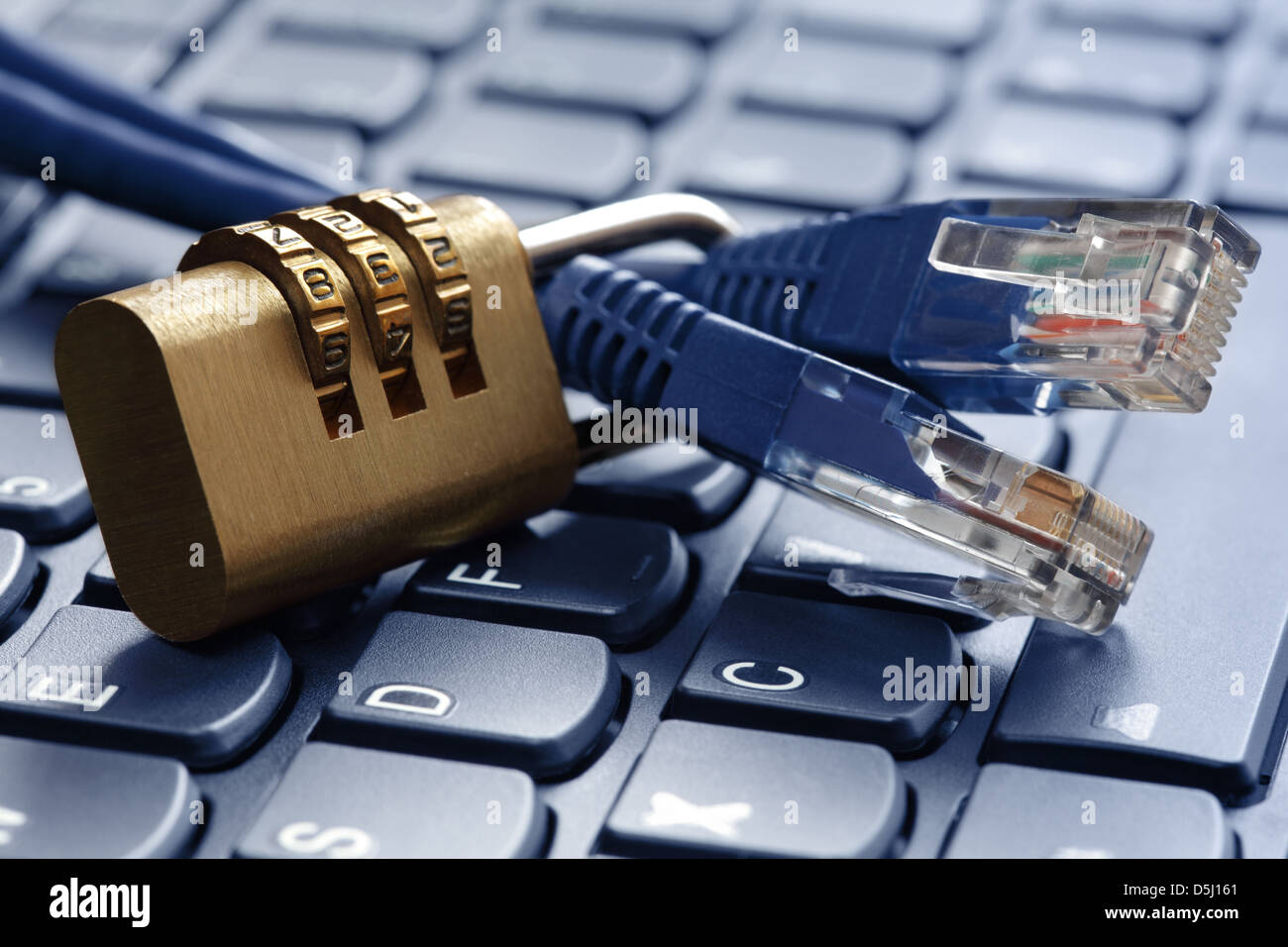 Internet security Stock Photo