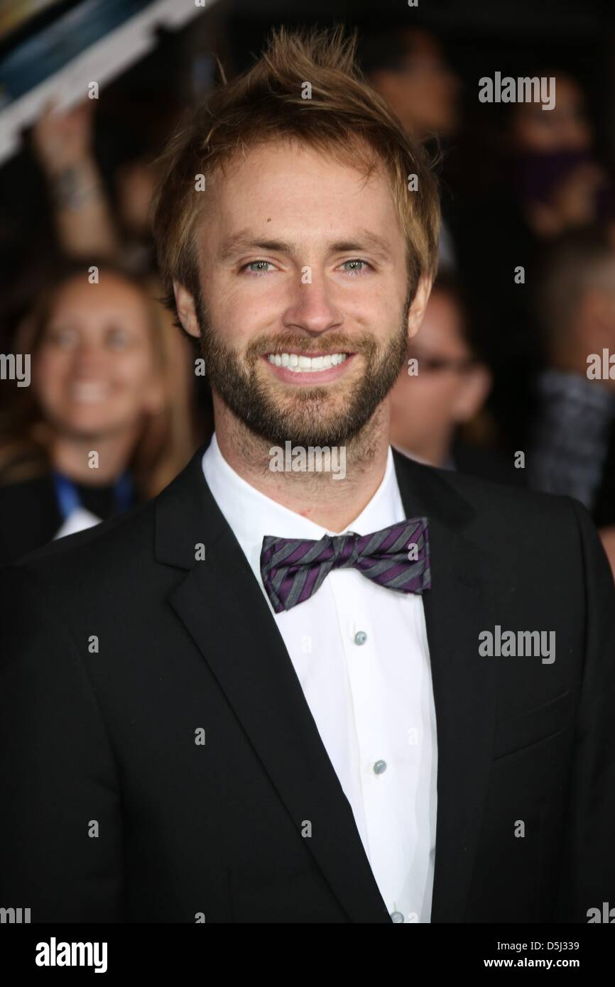 Singer Paul McDonald arrives at the world premiere of "The Twilight