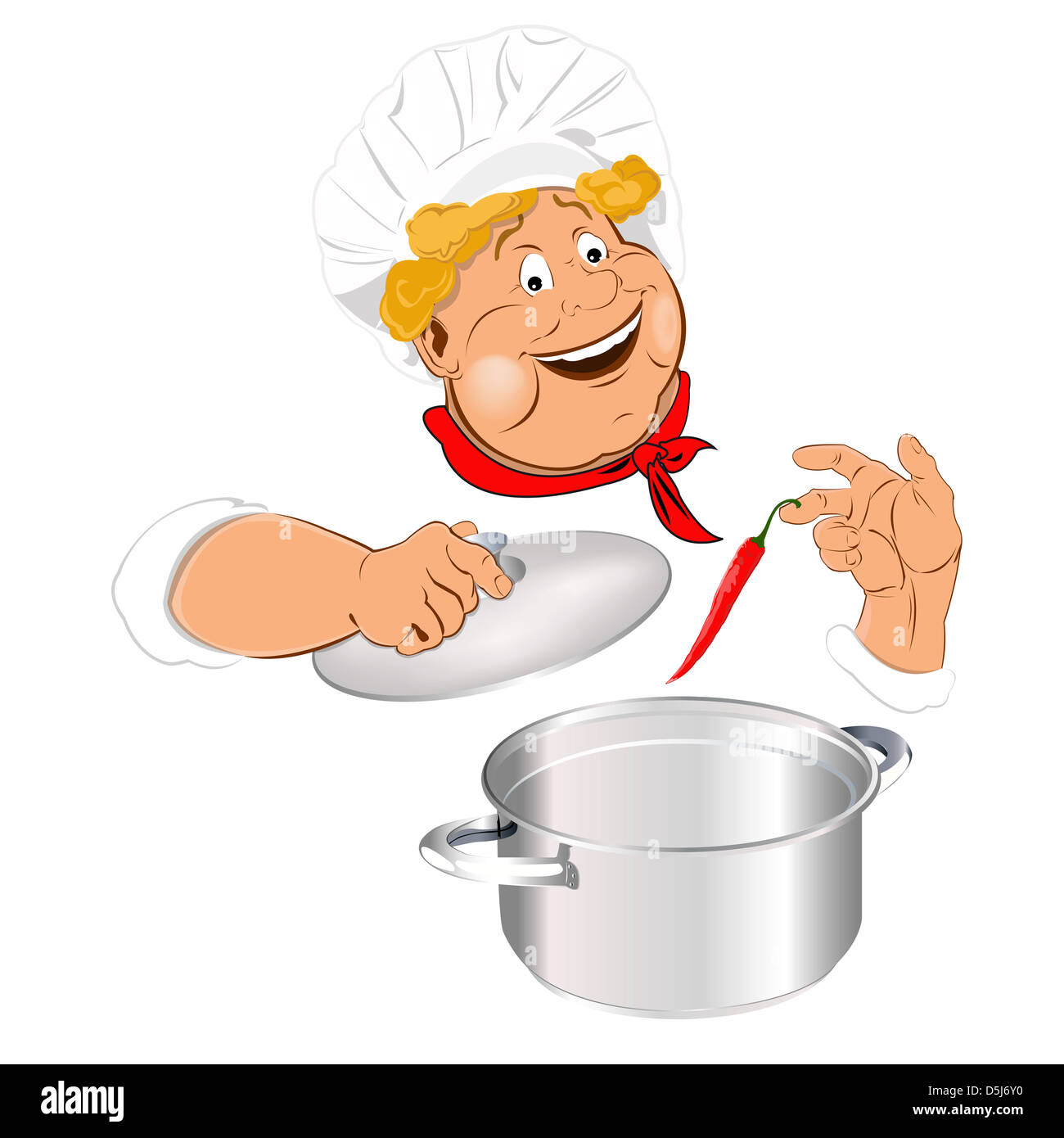 Restaurant Chef Face Food Spice Chilli Saucepan Gourmet Cook Menu