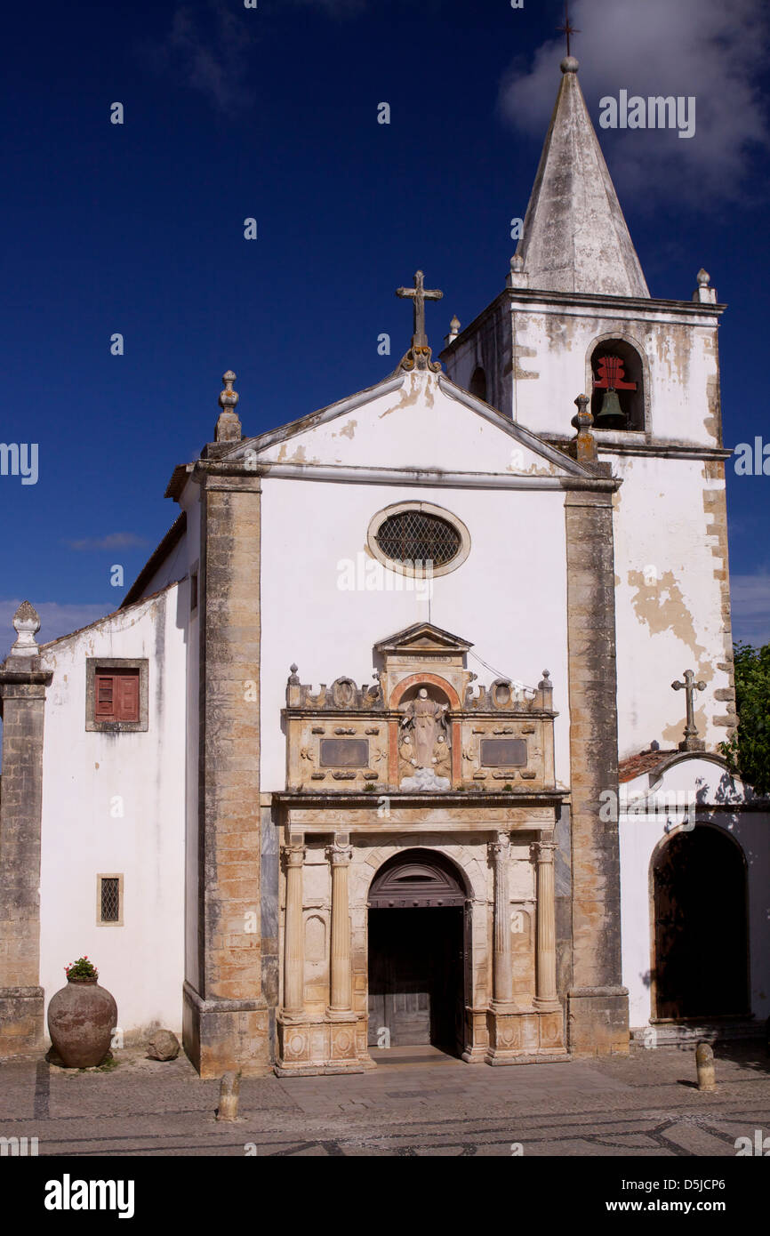 Obidos Municipality of Obidos Portugal travel destination Stock Photo