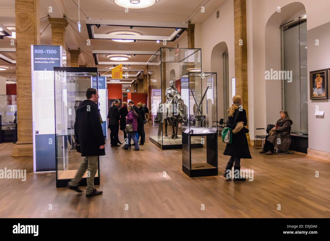 Long night of Museums, Germany, Berlin, German Historical Museum Stock