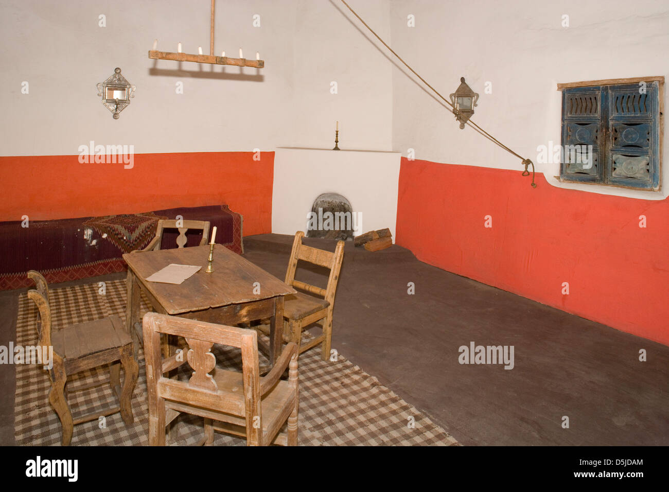 Santa Fe Palace of the Governors/ New Mexico Governor's office Stock