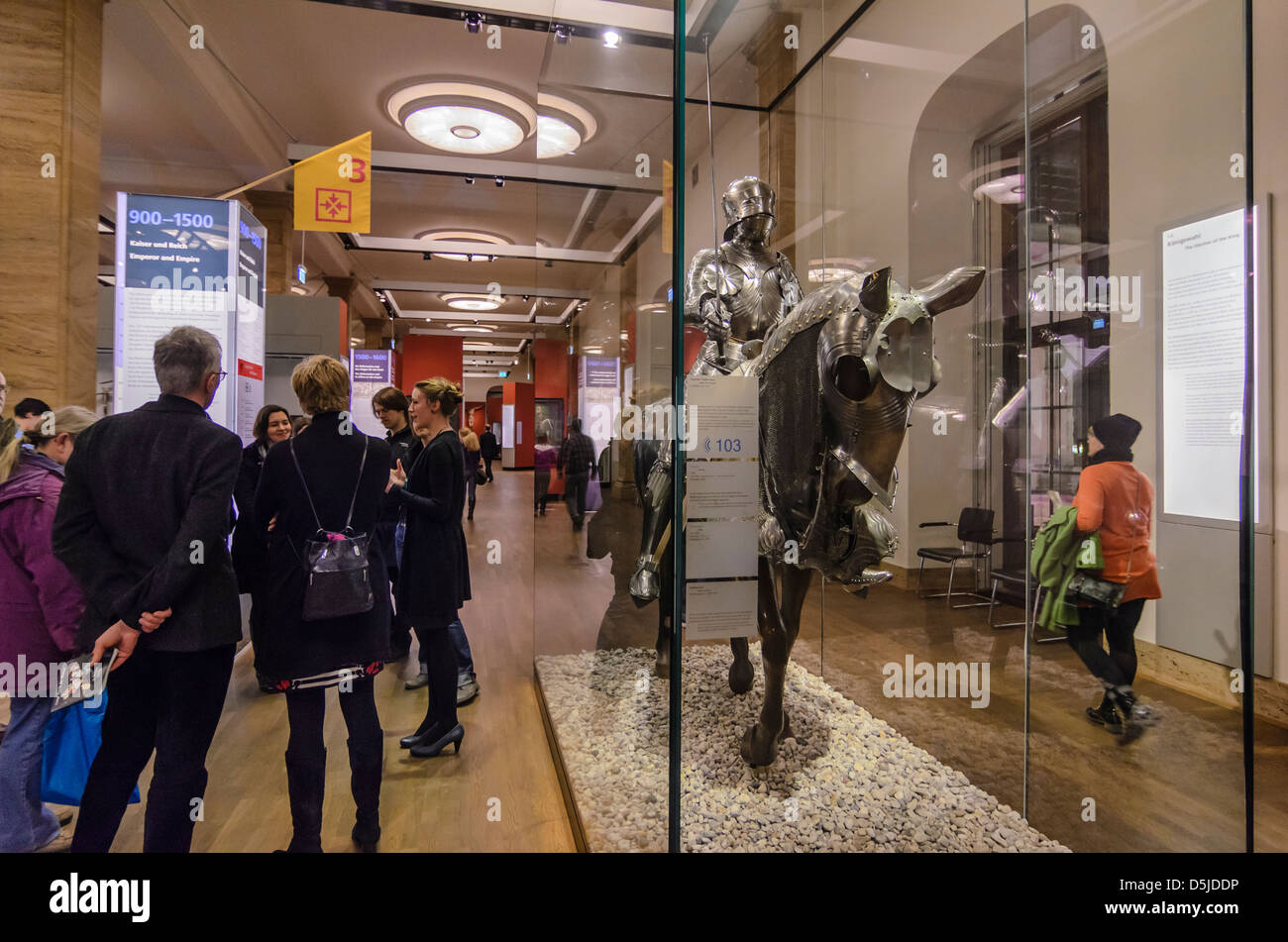 Long night of Museums, Germany, Berlin, German Historical Museum Stock