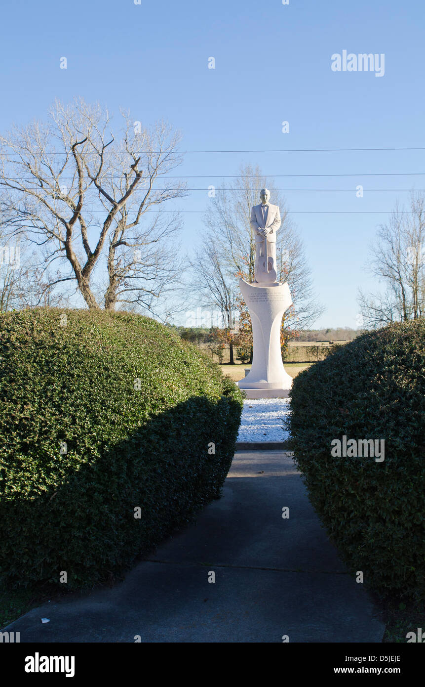 Statue Of Jim Reeves Located In The Jim Reeves Memorial Park Just