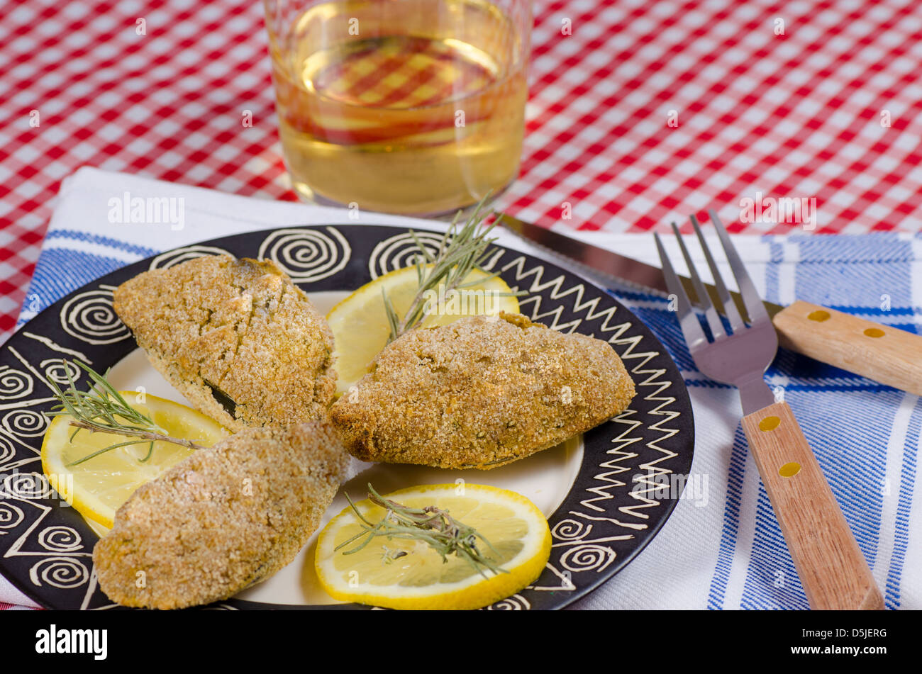Tigres, bechamel filled and battered mussel shells, a Spanish tapas