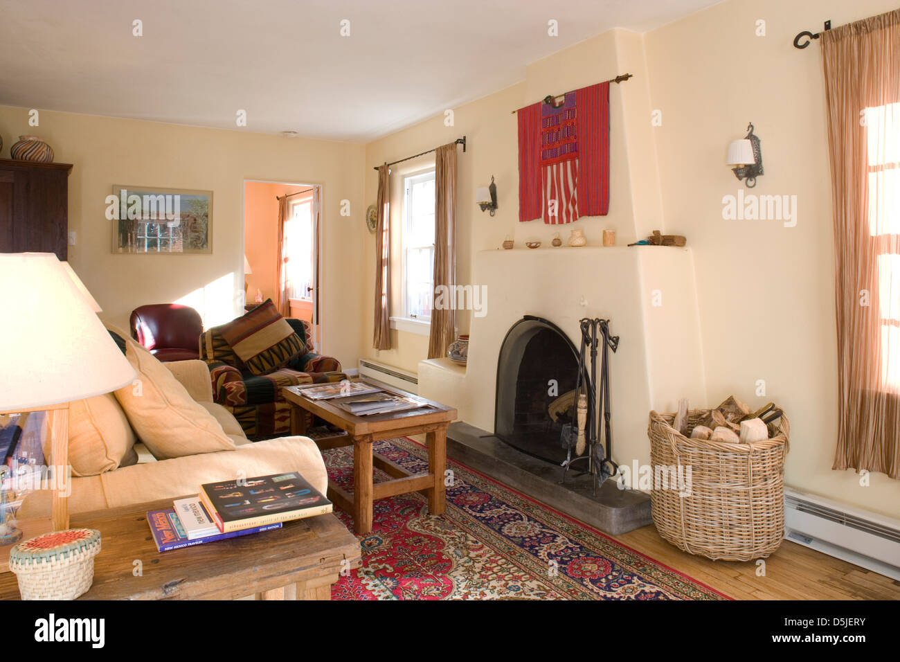 Santa Fe Don Gaspar Inn Stock Photo Alamy