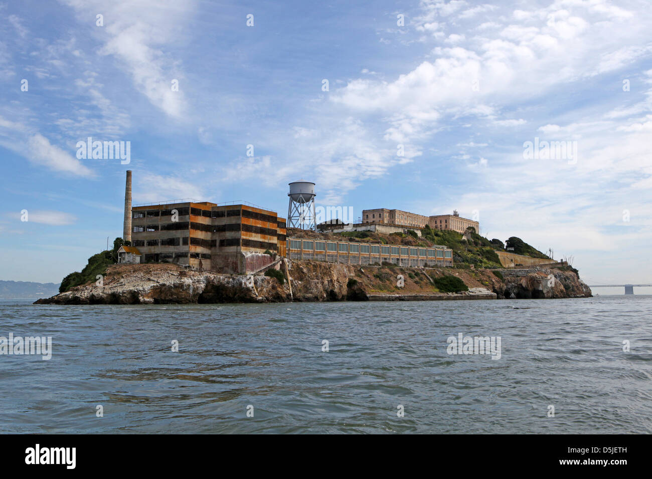 Alcatraz Island, San Francisco Bay, California Stock Photo