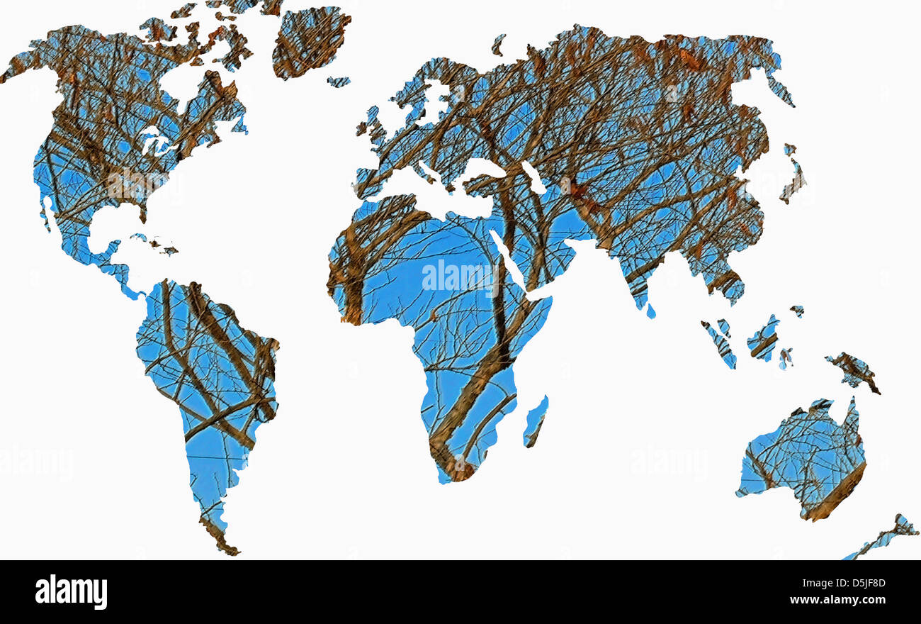 World Map Keyboard, Concept Stock Photo Alamy
