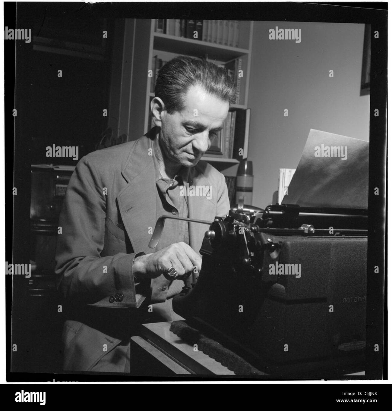 [Portrait of Herman Rosenberg, between 1938 and 1948] (LOC) Stock Photo