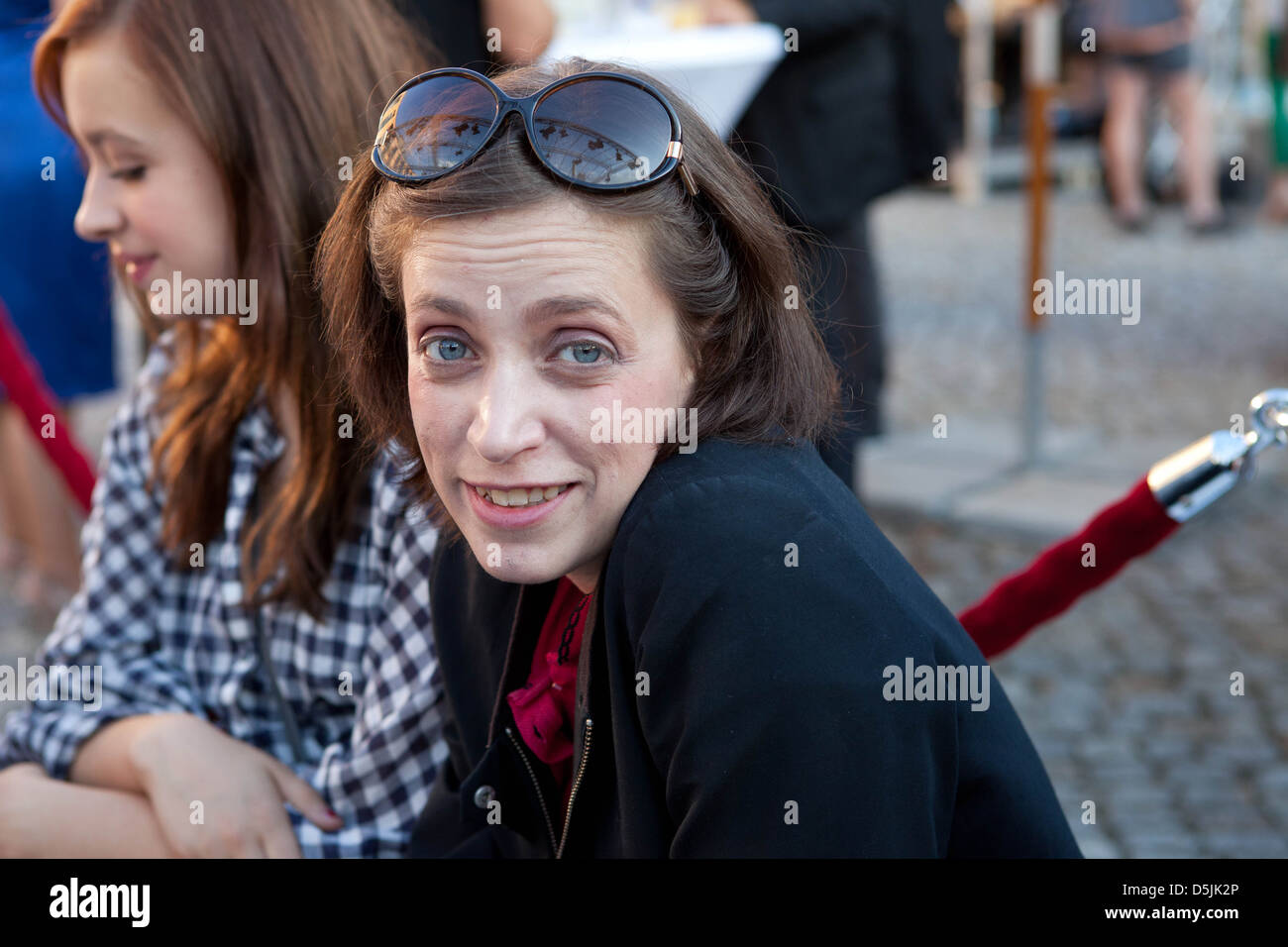 Anna Thalbach at Guido Maria Kretschmer fashion show at Koeniglichen