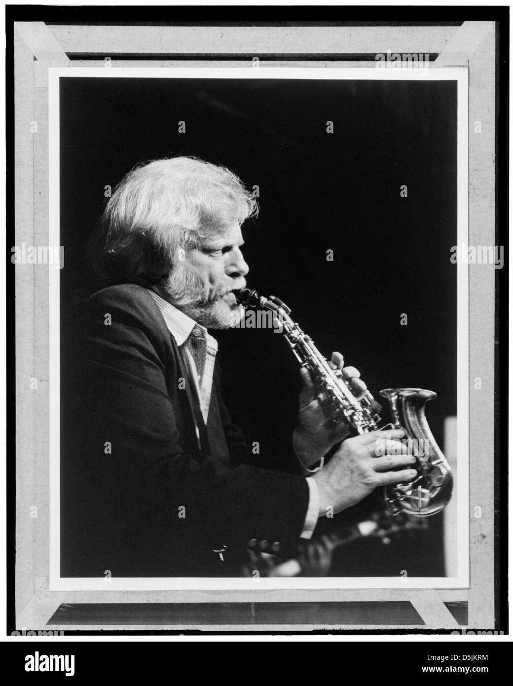 Portrait of gerry mulligan hi-res stock photography and