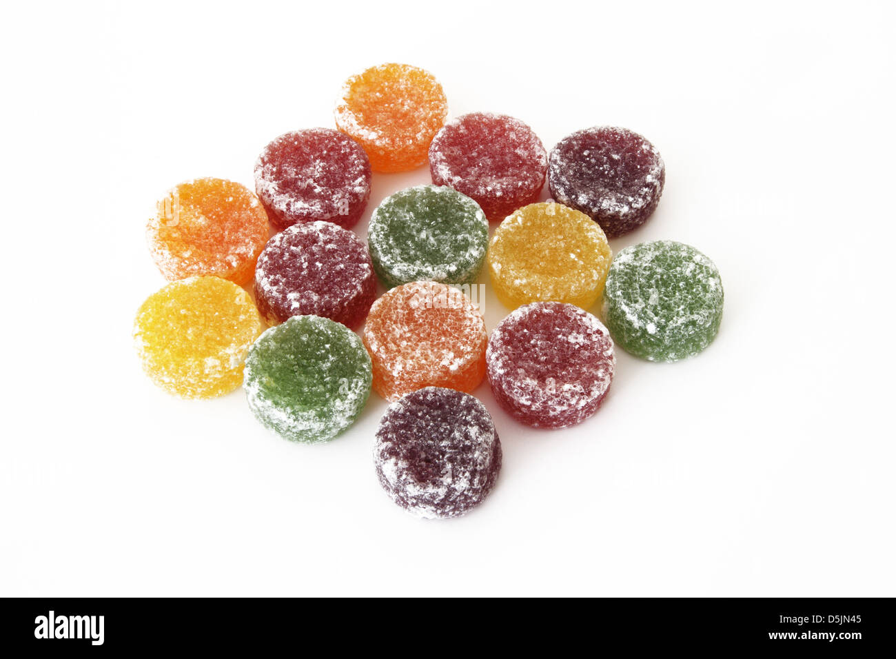 Fruit Pastilles Sweets Stock Photo Alamy