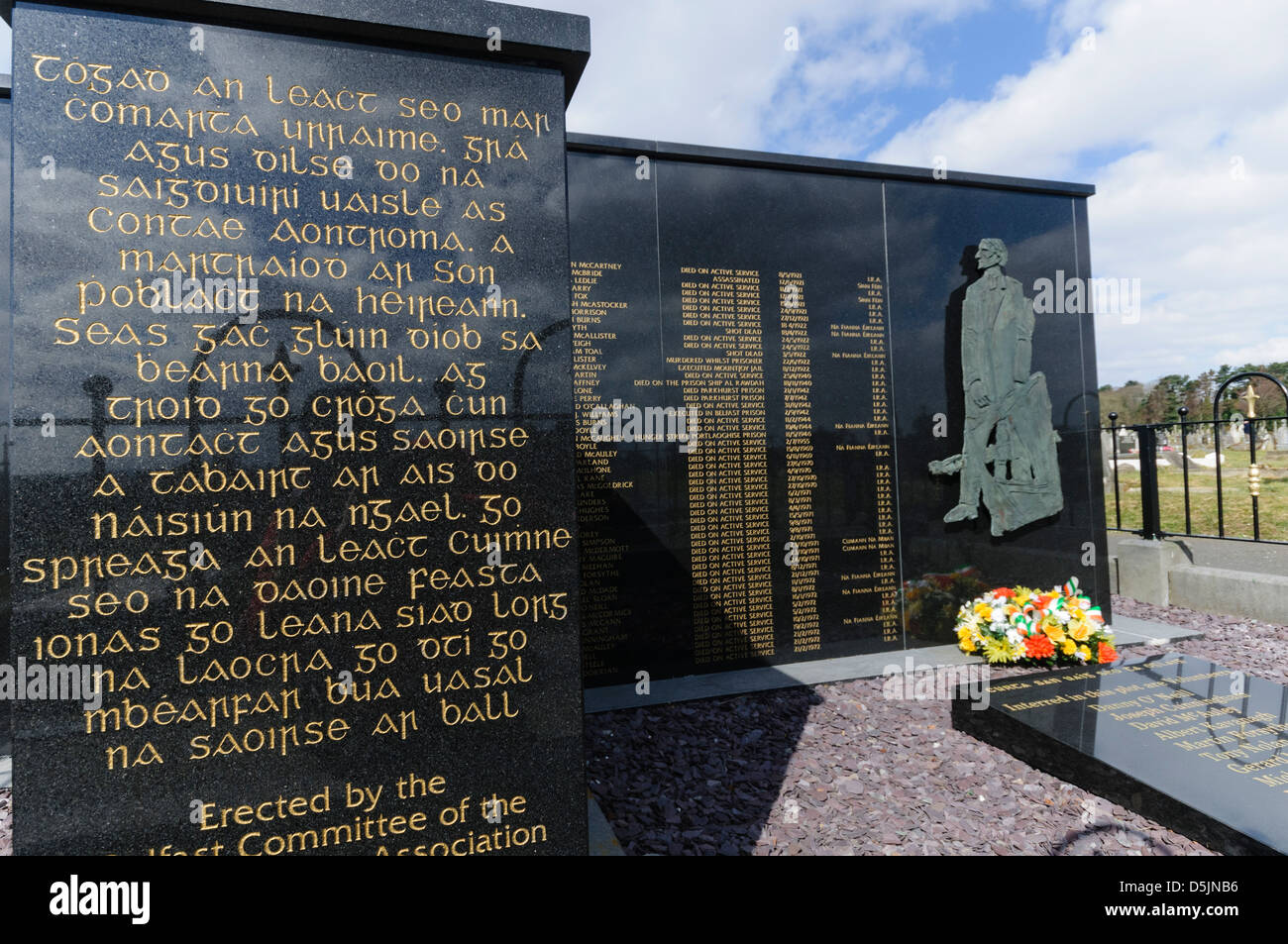 County Antrim Republican Memorial, Milltown Cemetery, Belfast Northern