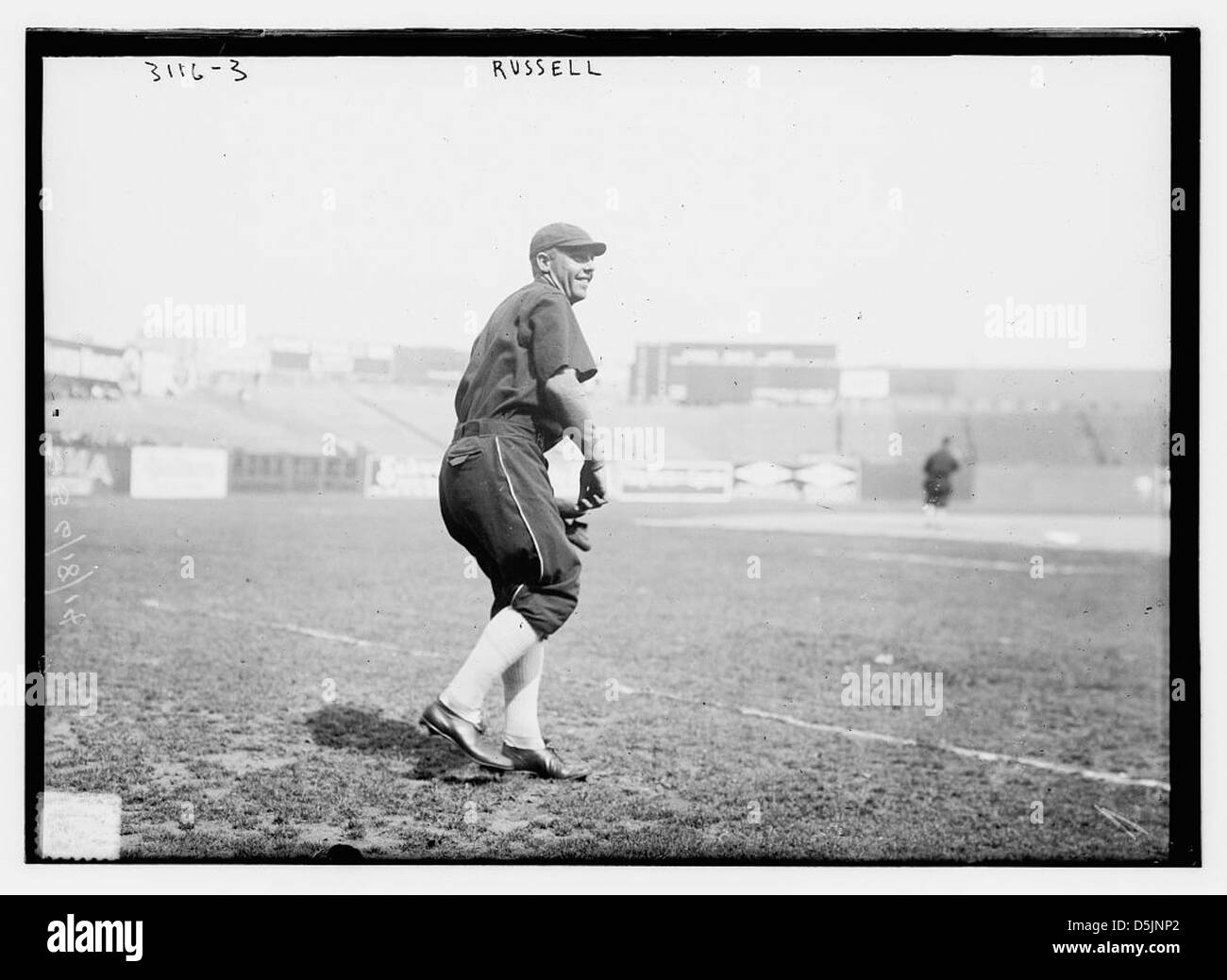 [Ewell 'Reb' Russell, Chicago AL (baseball)] (LOC) Stock Photo