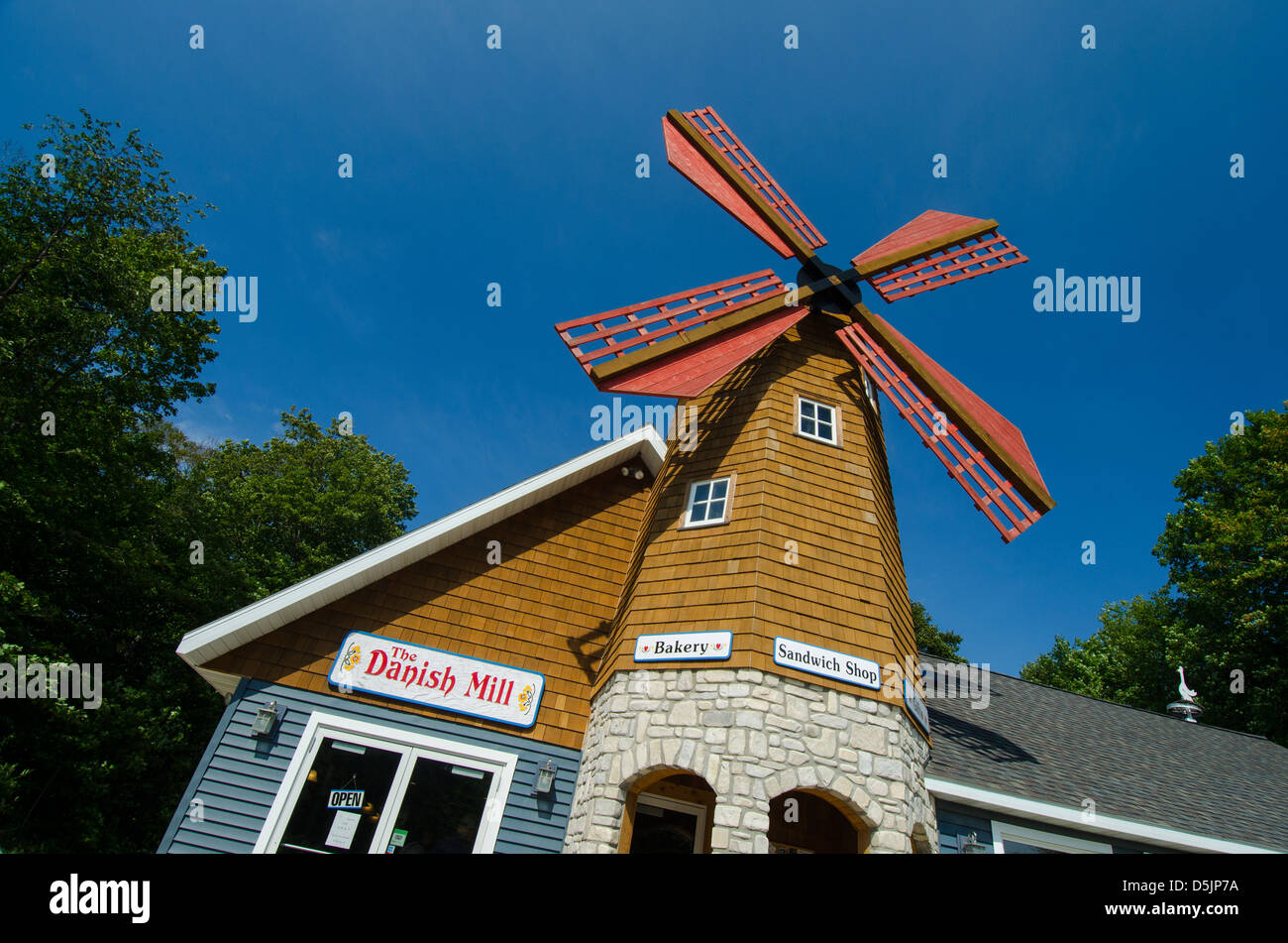 The Danish Mill Restaurant and Bakery on Washington Island, Wisconsin
