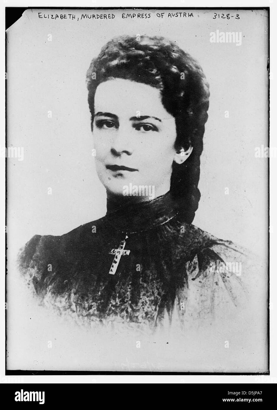 Elizabeth -- Murdered Empress of Austria (LOC) Stock Photo