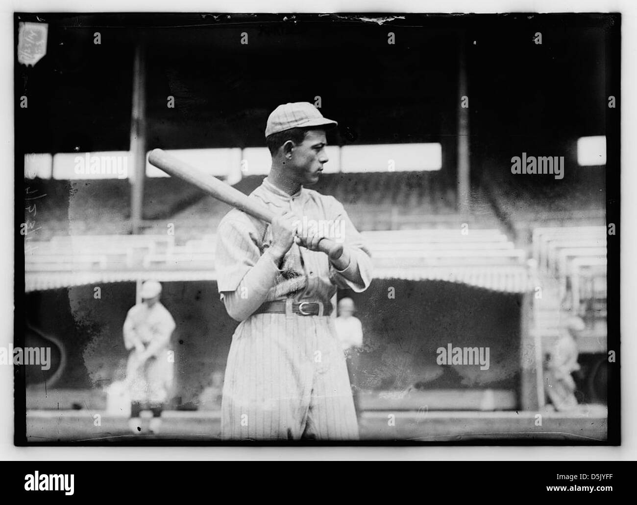 A photograph of Bill Rariden, a player from the Newark Federal League ...