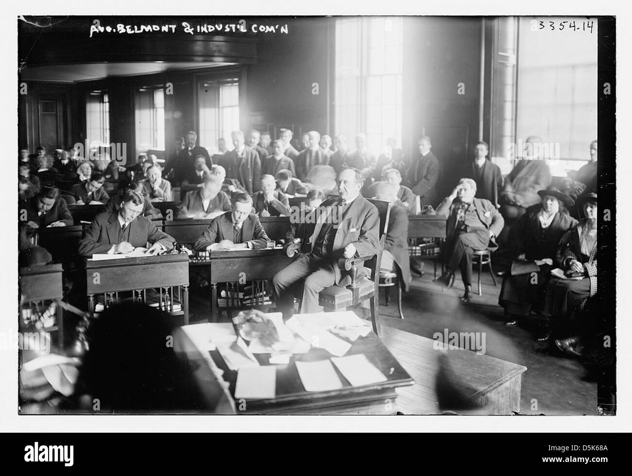 Aug. Belmont & Indust'l Com'n [i.e., Industrial Commission] (LOC Stock