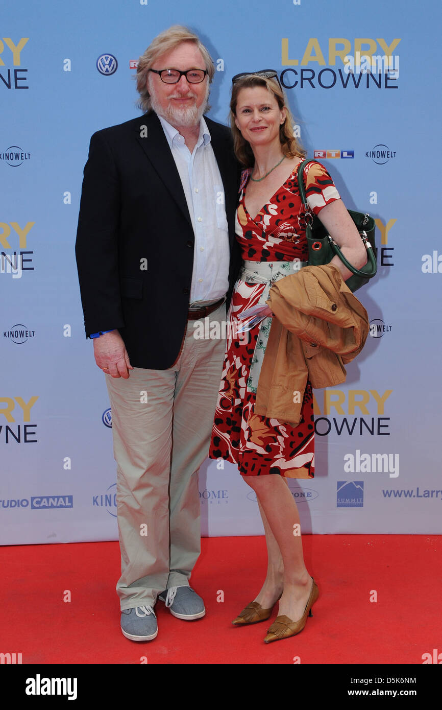guest and Leslie Malton at the German premiere of 'Larry Crowne' at Cinestar SonyCenter movie theatre. Berlin, Germany - Stock Photo