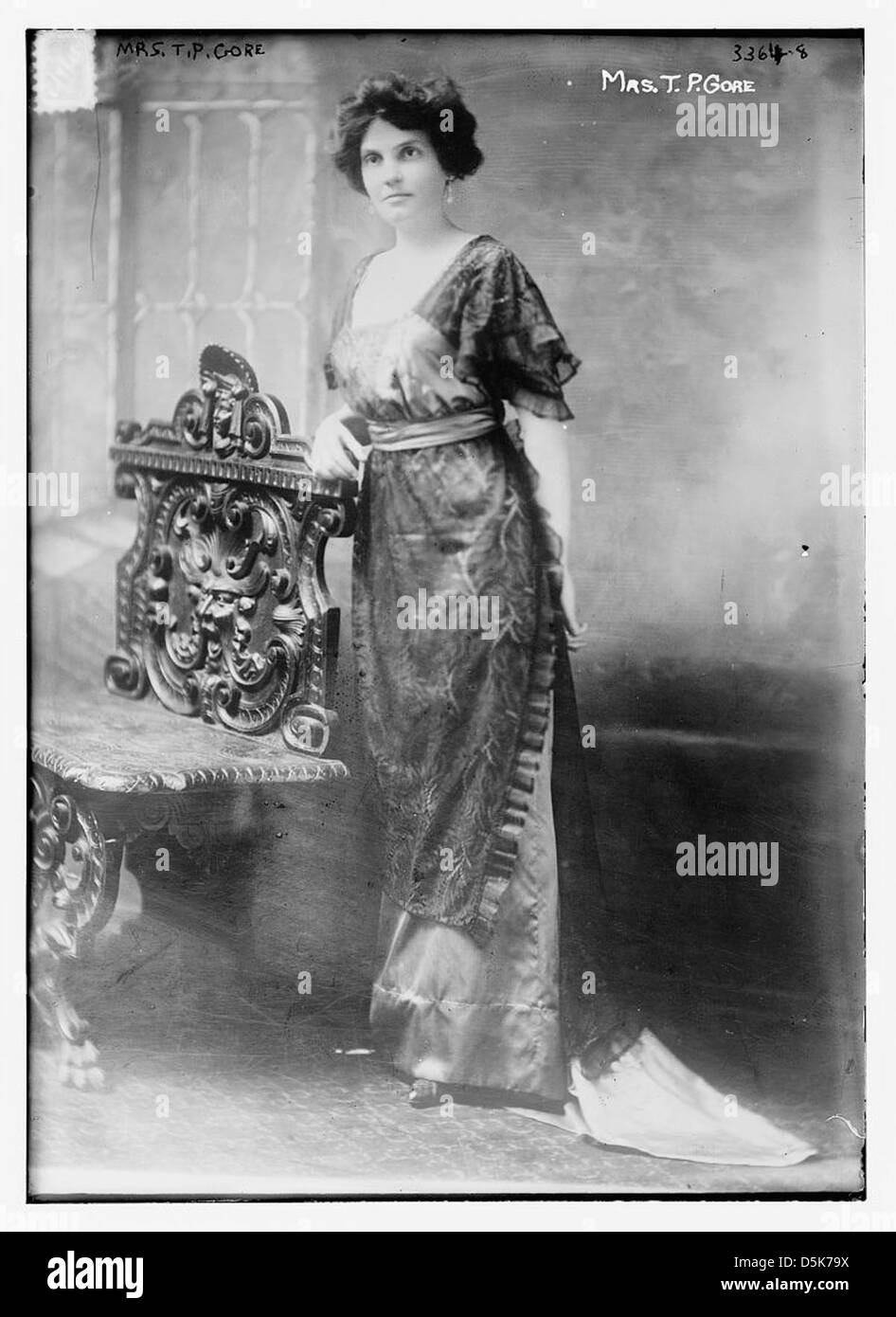 Mrs. T.P. Gore (LOC Stock Photo Alamy