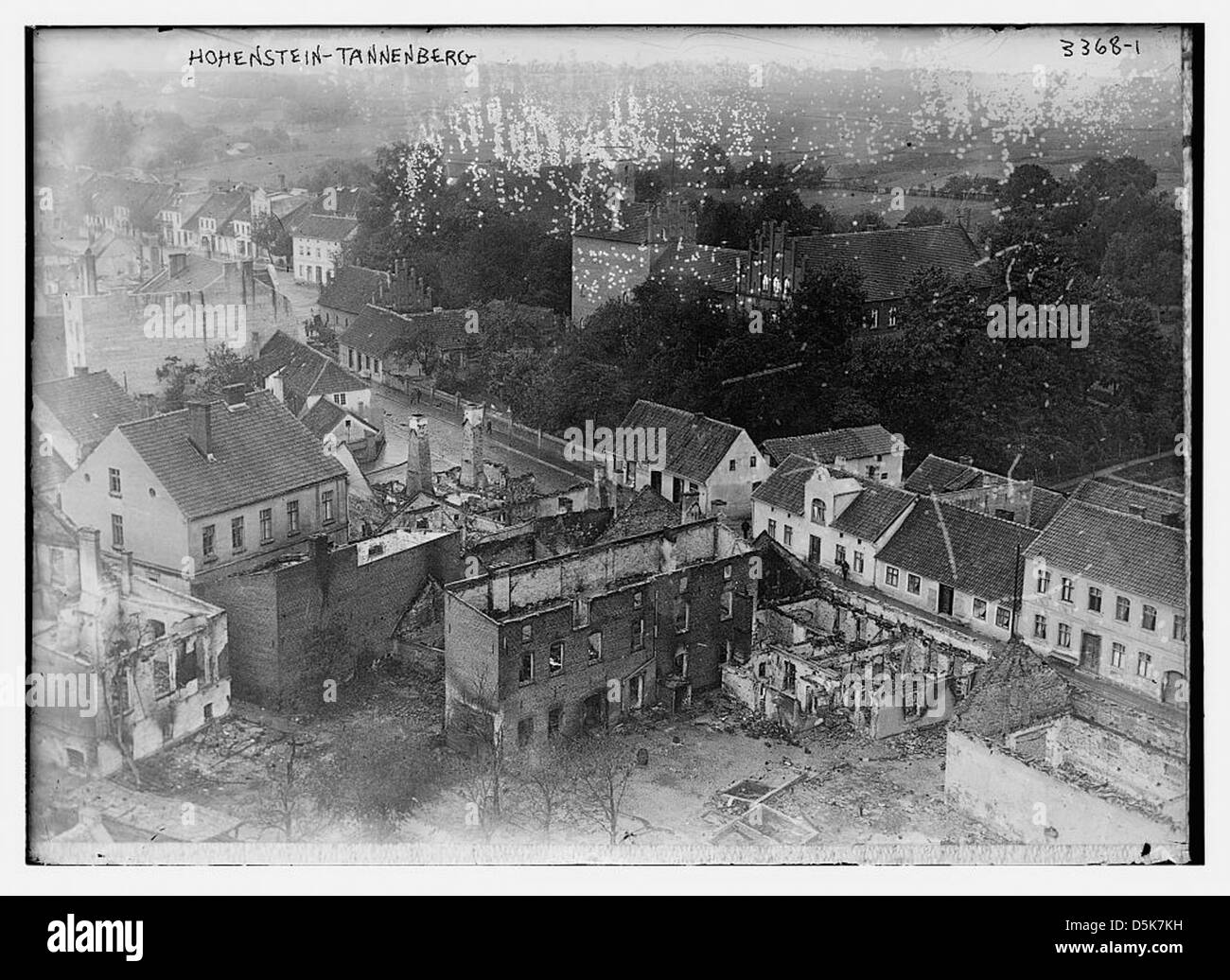 Hohenstein-Tannenberg (LOC) Stock Photo