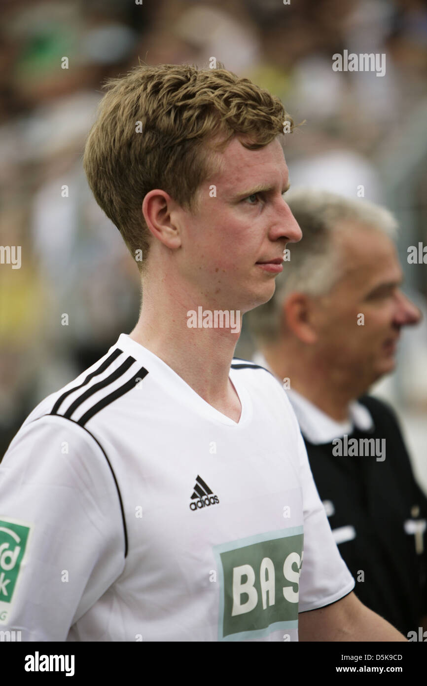 Timo Mertesacker at the charity soccer match 'Best of Mertesacker & Pocher” vs 'Friends of Robert Enke' at Stock Photo
