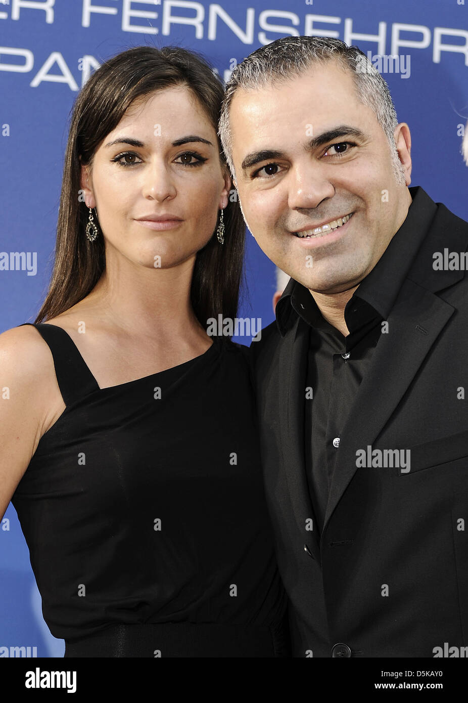 Aiman Abdallah and his wife Sabine bavarian TV Award (Bayerischer  Fernsehpreis 2011) Prinzregentheater (theatre). Munich Stock Photo - Alamy