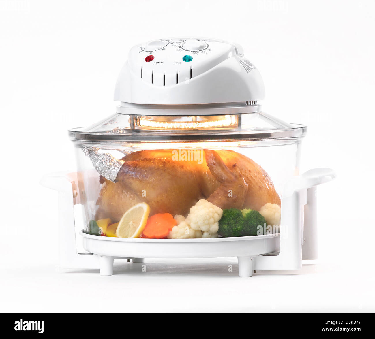 Electric convection oven Stock Photo