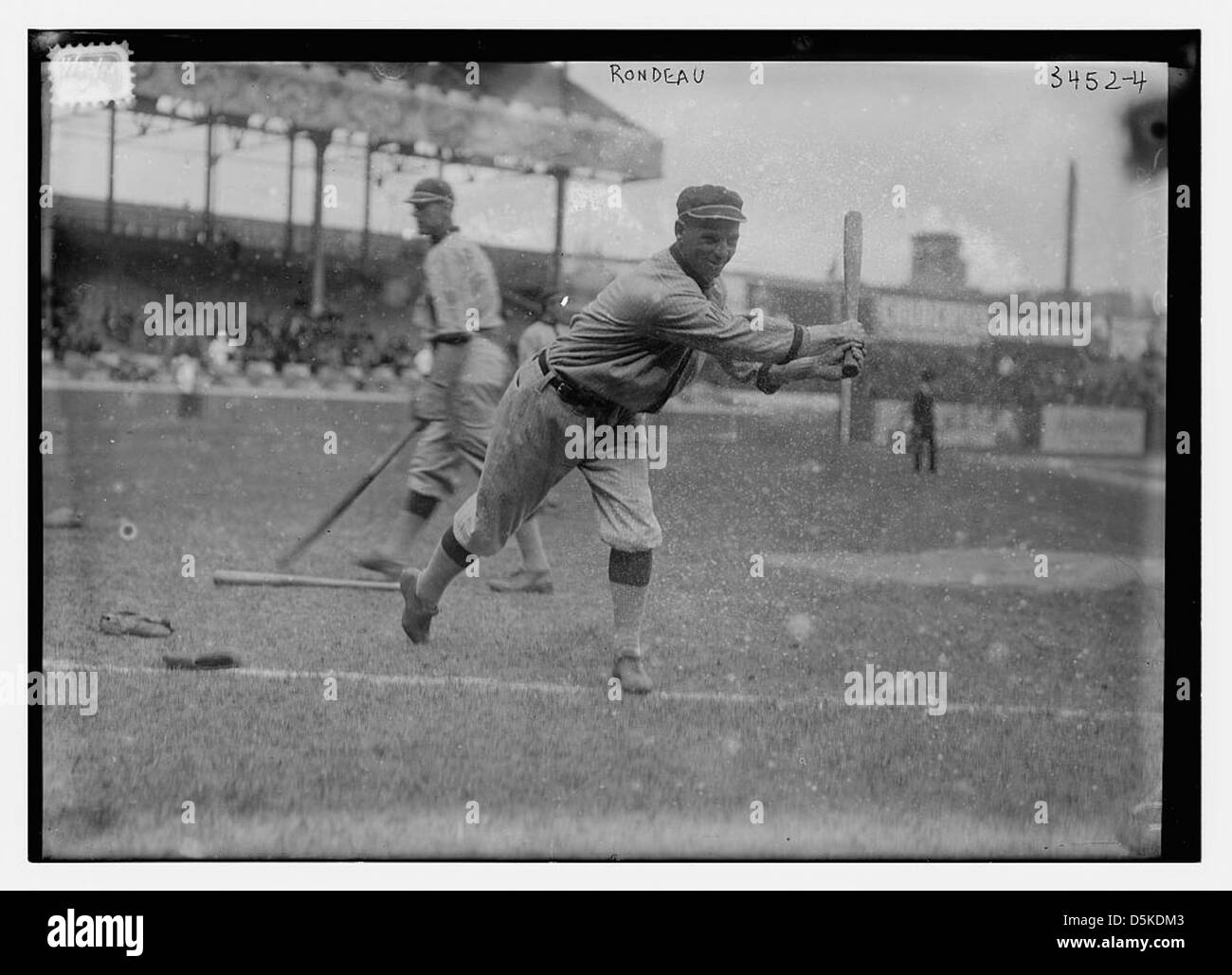 [Henri Rondeau, Washington AL (baseball)] (LOC Stock Photo - Alamy