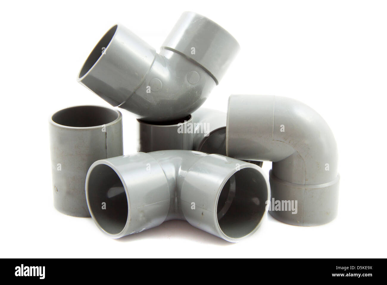 Pvc Pipe Plumbing System Stock Photos & Pvc Pipe Plumbing System Stock