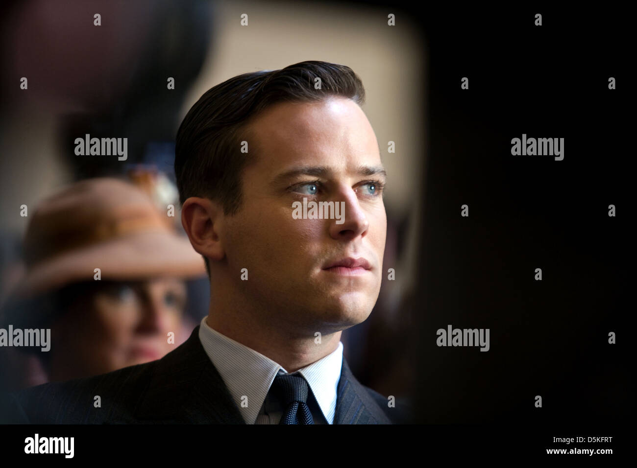 Armie Hammer Film Title J Edgar High Resolution Stock Photography and