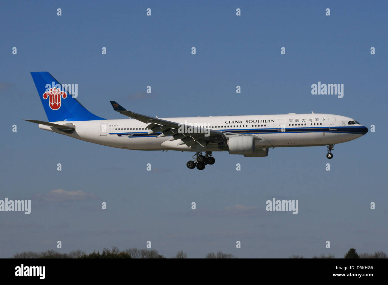 CHINA SOUTHERN AIRLINES AIRBUS A330 Stock Photo