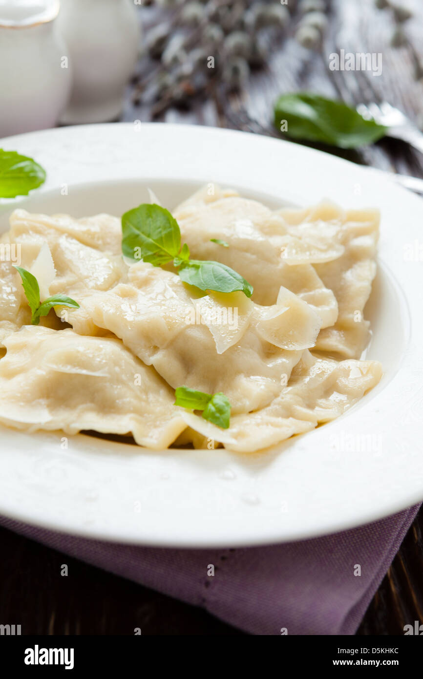 Square ravioli hi-res stock photography and images - Alamy