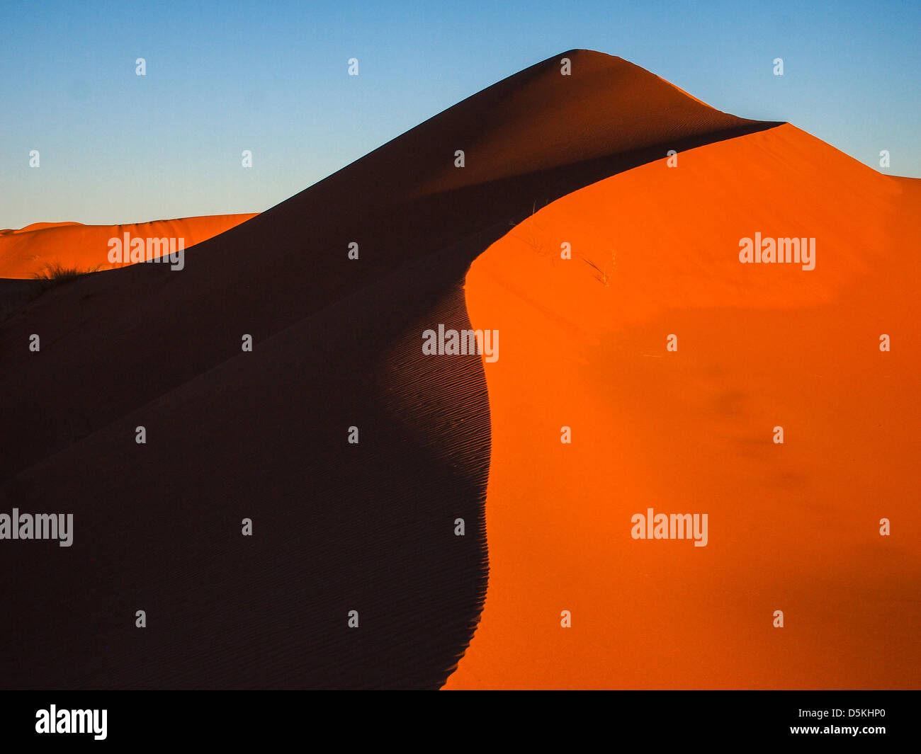 Sand dunes of Erg Chebbi in the Sahara Desert, Morocco Stock Photo - Alamy