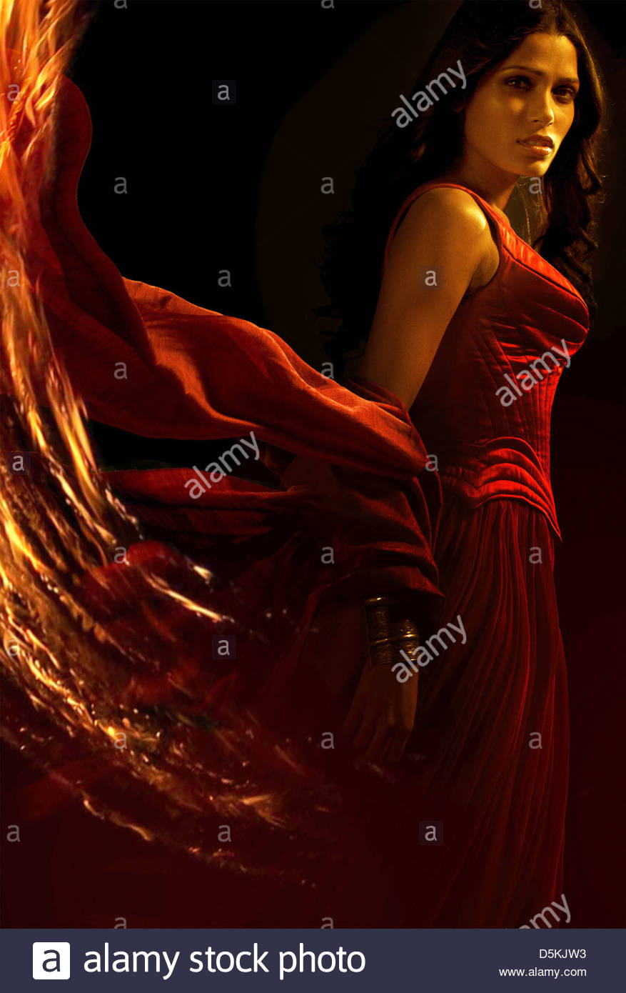 Freida Pinto Immortals 2011 Stock Photo Alamy