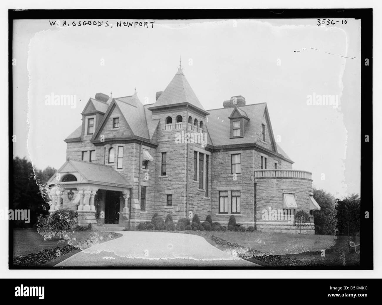 W.H. Osgood's, Newport [house] (LOC Stock Photo Alamy