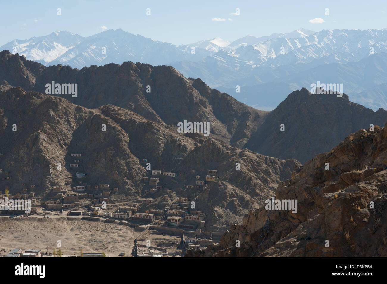 Leh, Ladakh, Jammu and Kashmir. India. Stock Photo