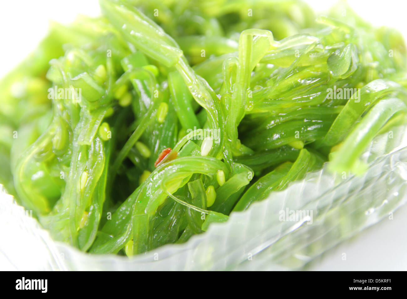 Japanese sea weed salad Stock Photo