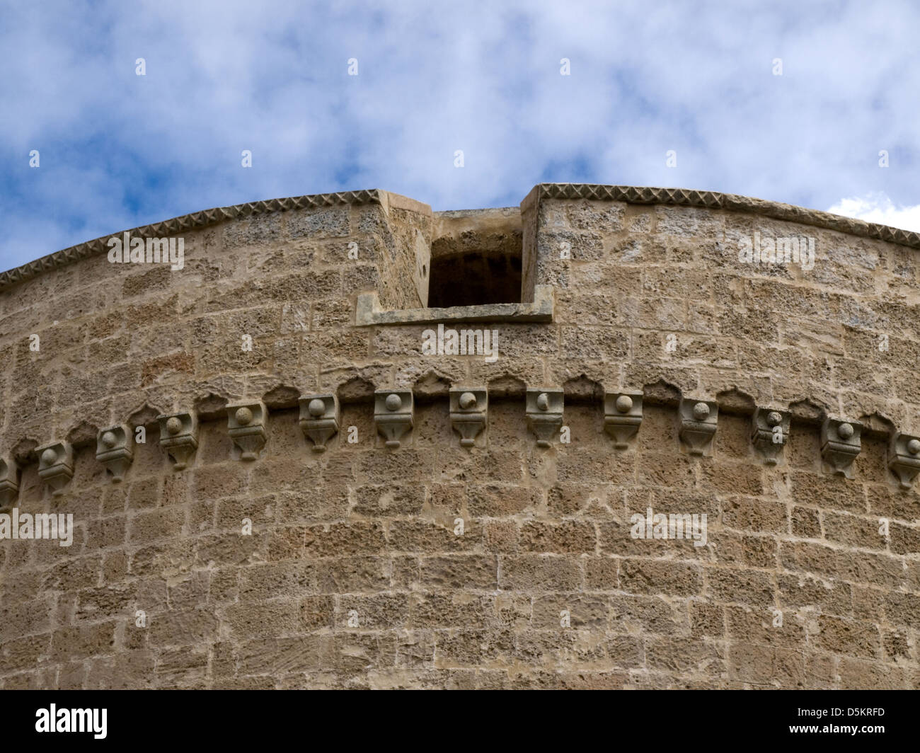 Corigliano d'Otranto  LE - castle - Castello de' Monti - detail Stock Photo