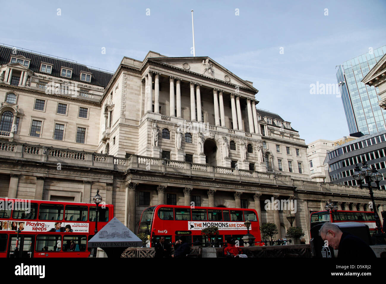 London,UK. 4th April 2013 - A general view of the Bank of England. Interest rates have been held at 0.5%. Credit: Rob Arnold/Alamy Live News  Photo created: 28/02/2013 Stock Photo