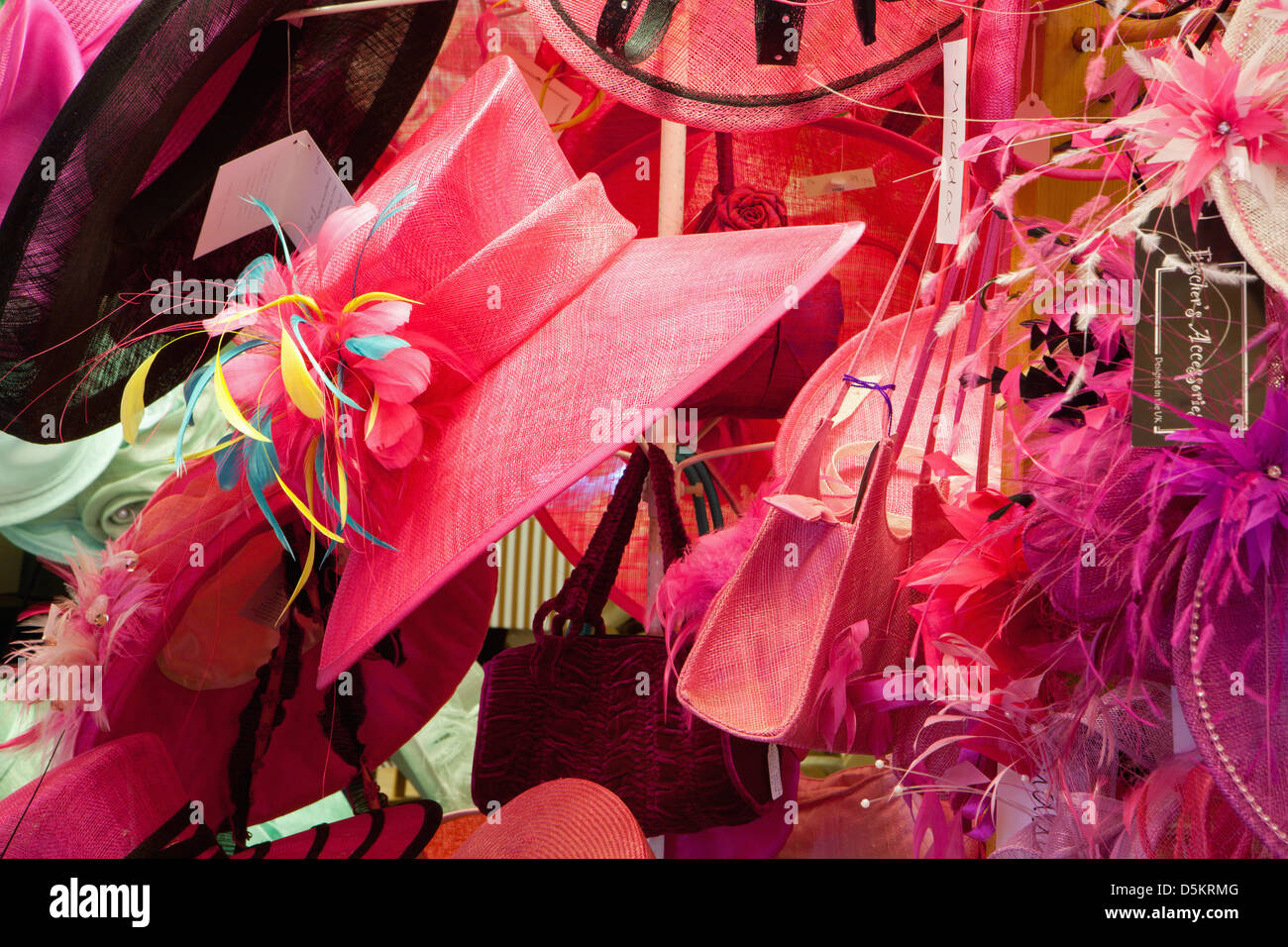 Hats With Feathers High Resolution Stock Photography and Images - Alamy