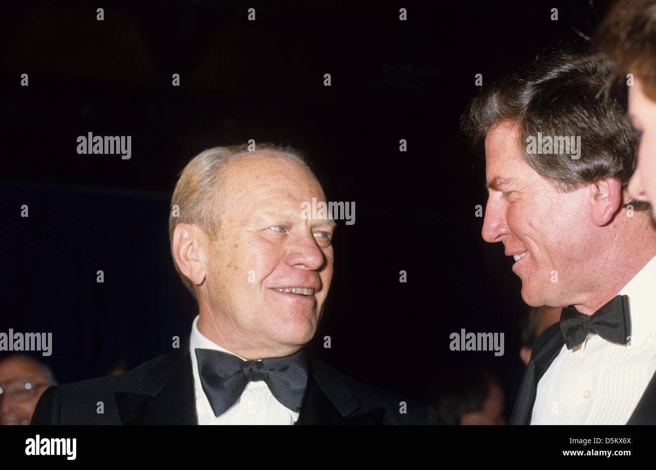 GARY HART with Gerald Ford.f0111.Supplied by Photos, inc.(Credit Image ...