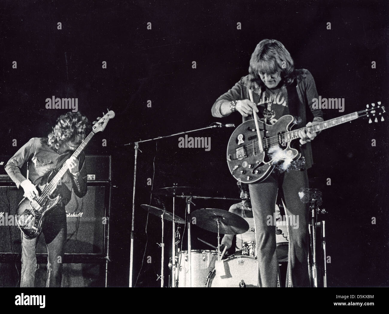 TEN YEARS AFTER UK Blues-Rock group with Alvin Lee at right in 1972 Stock  Photo - Alamy