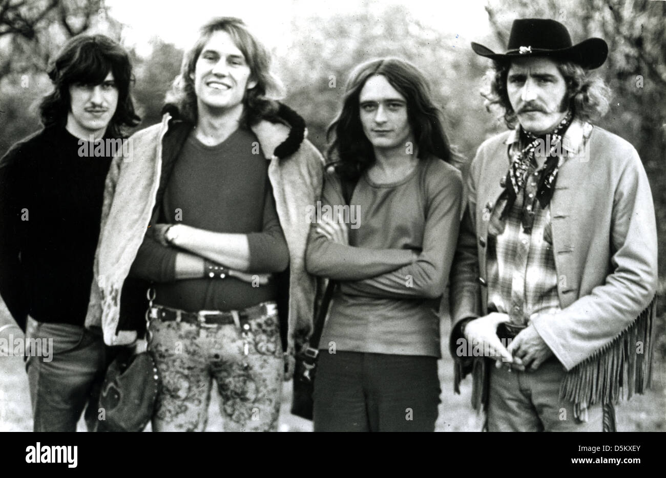 TEN YEARS AFTER  UK Blues-Rock group about 1975 Stock Photo