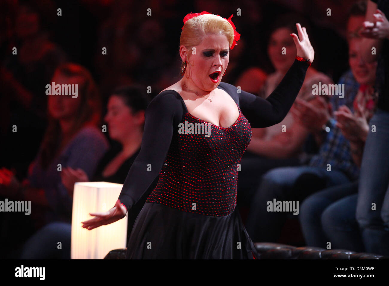 Maite Kelly on German live TV show "Let's Dance". Cologne, Germany 20