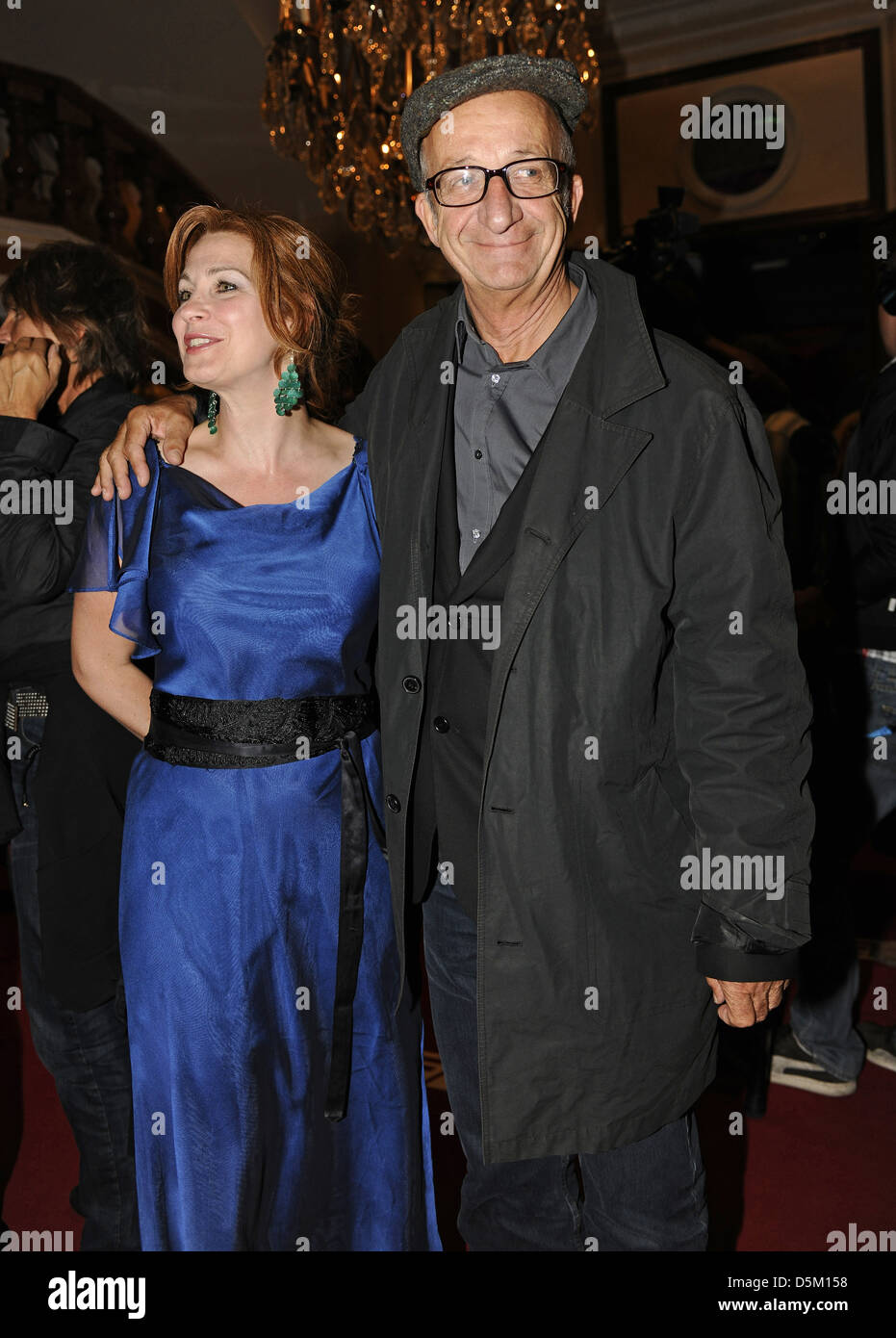 Philipp Sonntag and guest at opening gala of munich film festival. Munich, Germany - 24.06.2011. Stock Photo