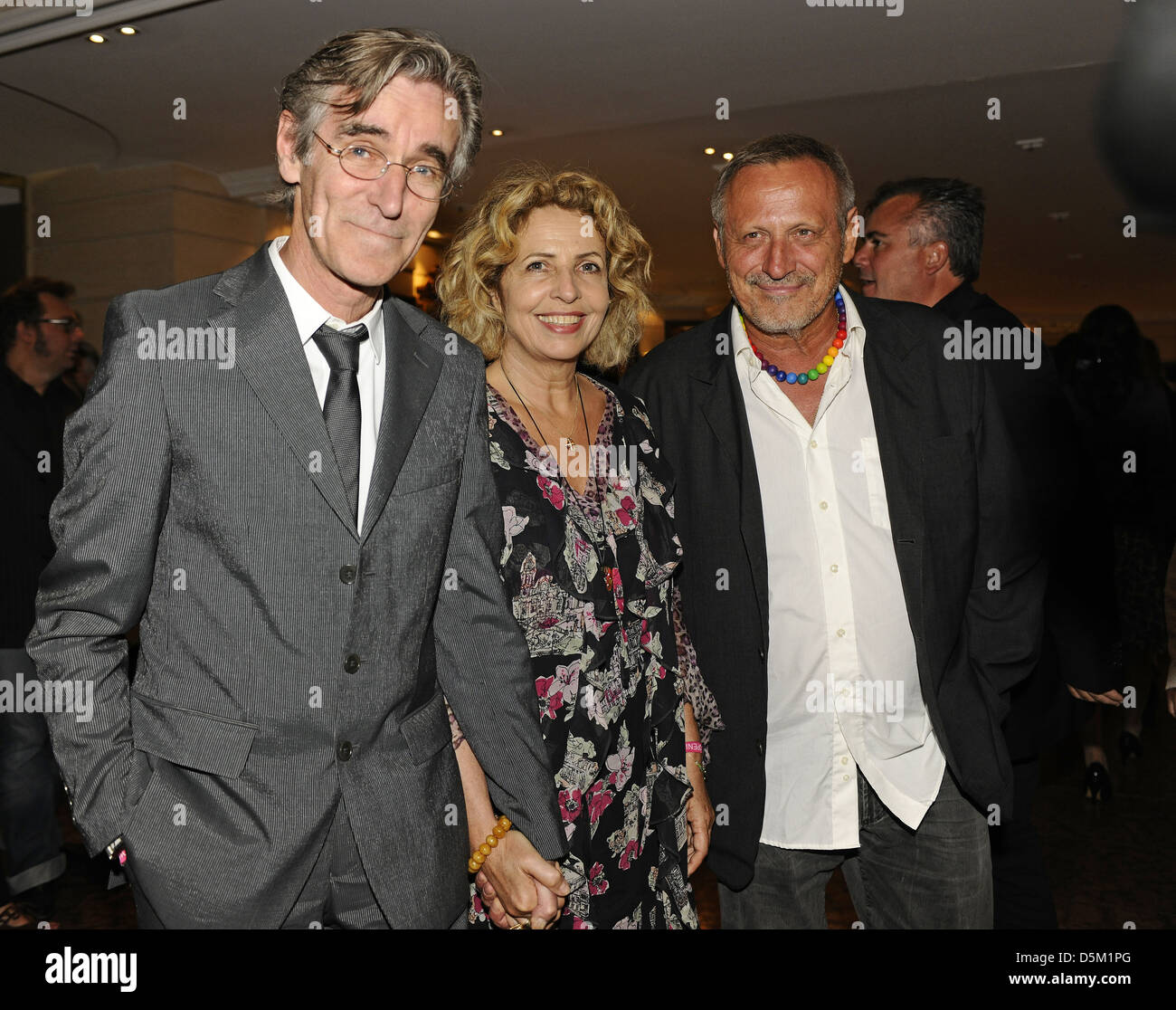 Bernd Schadewald, Michaela May and Konstantin Wecker at opening gala of  munich film festival. Munich, Germany - 24.06.2011 Stock Photo - Alamy